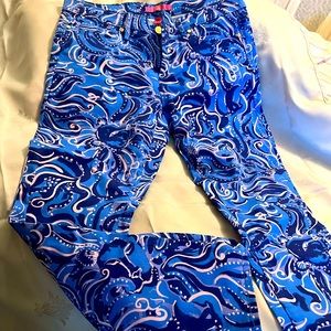 NWOT Lilly Pulitzer Kelly Skinny Ankle Pants Size 12